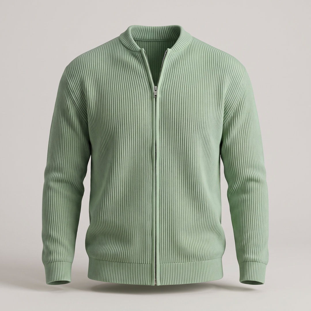 MODERN HERITAGE KNIT JACKET