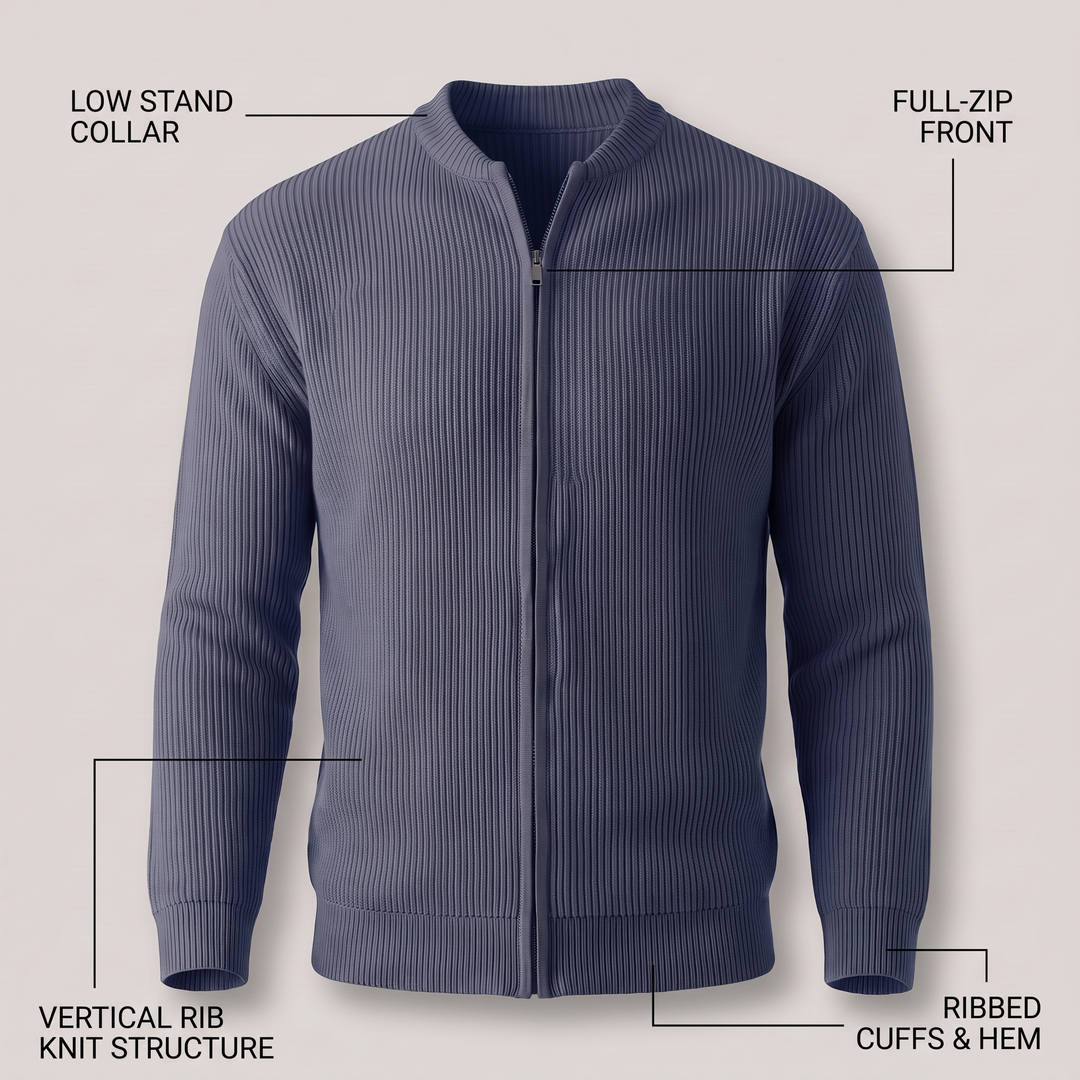 MODERN HERITAGE KNIT JACKET
