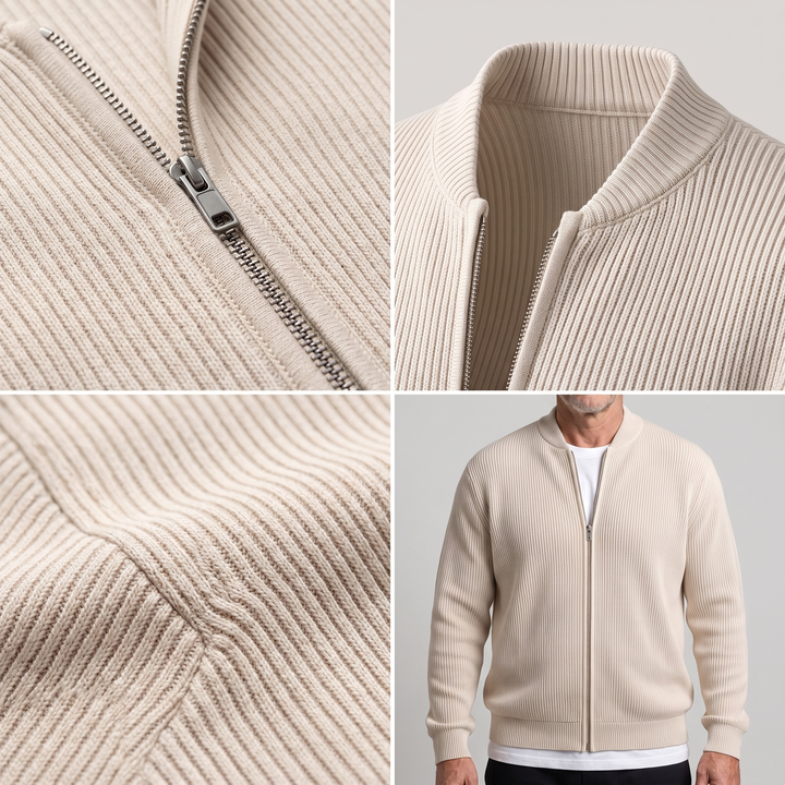 MODERN HERITAGE KNIT JACKET