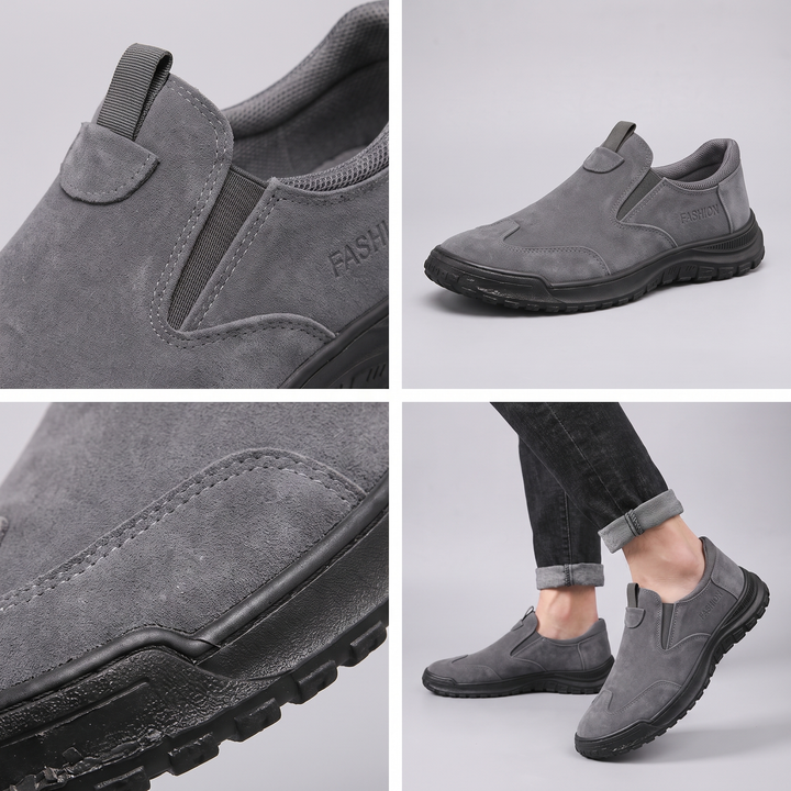 CUSHIONED WALKING SLIP-ONS