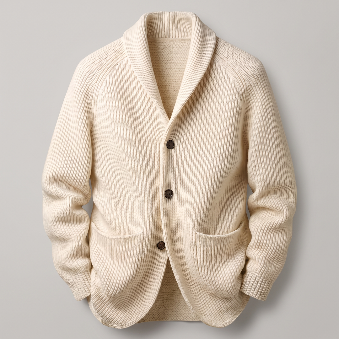 REFINED RIBBED KNIT BLAZER