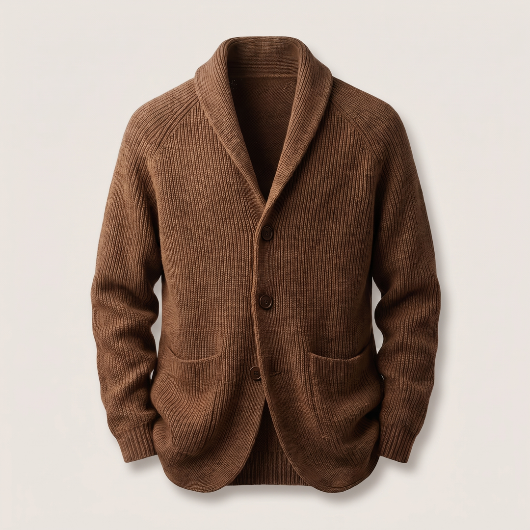 REFINED RIBBED KNIT BLAZER