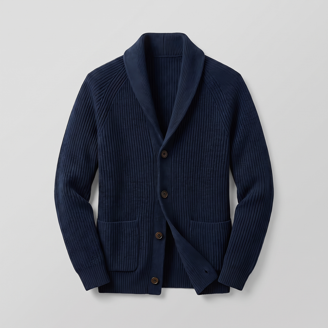 REFINED RIBBED KNIT BLAZER