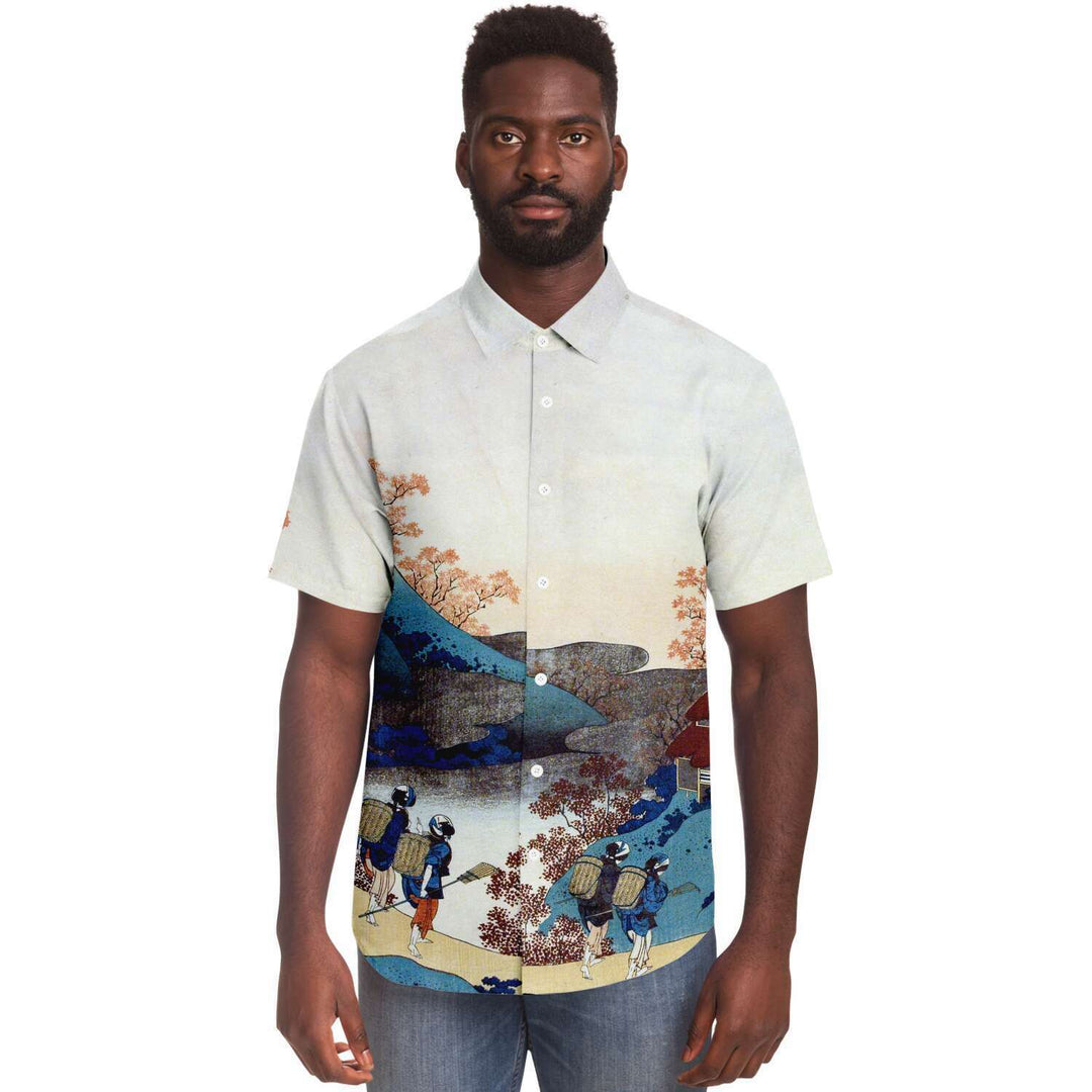 Hokusai Sarumaru Dayu BUTTONED SHIRT