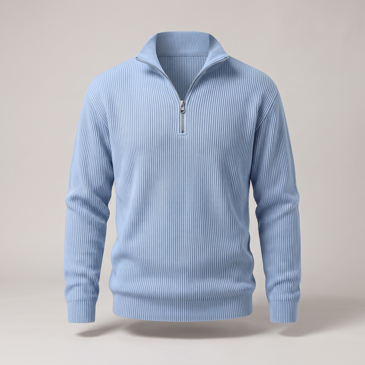 SMART CASUAL RIBBED SWEATER