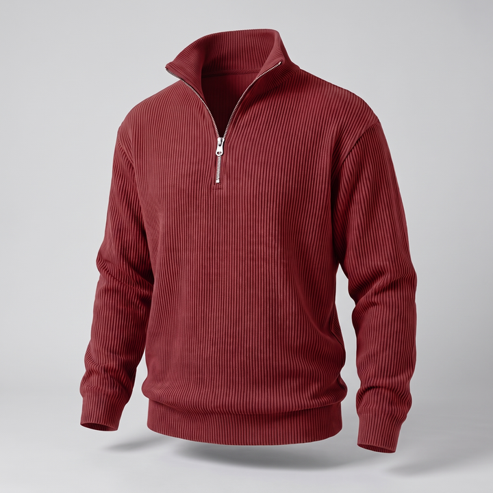 SMART CASUAL RIBBED SWEATER