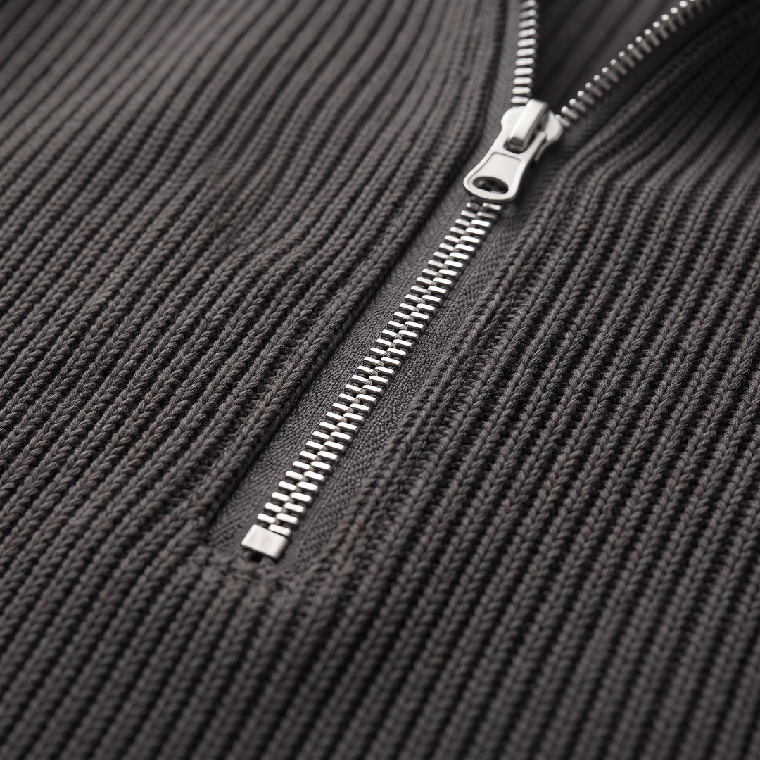 SMART CASUAL RIBBED SWEATER