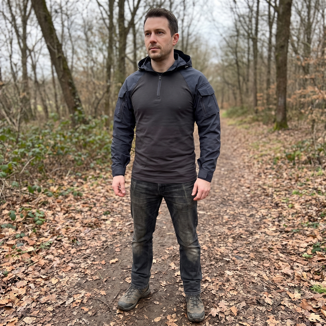 HEAVY-DUTY FIELD HOODED JACKET