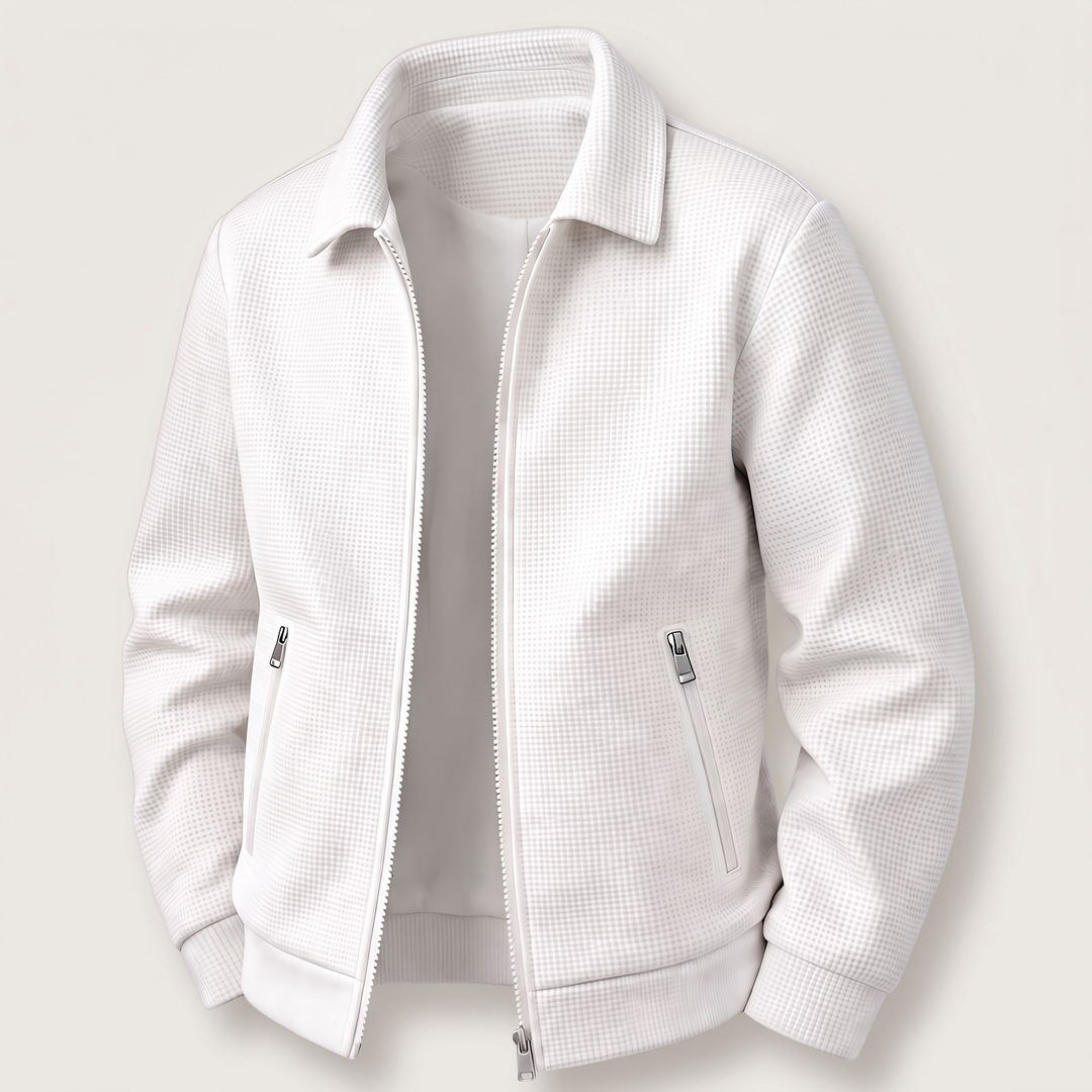 HARBOUR TEXTURED ZIP JACKET