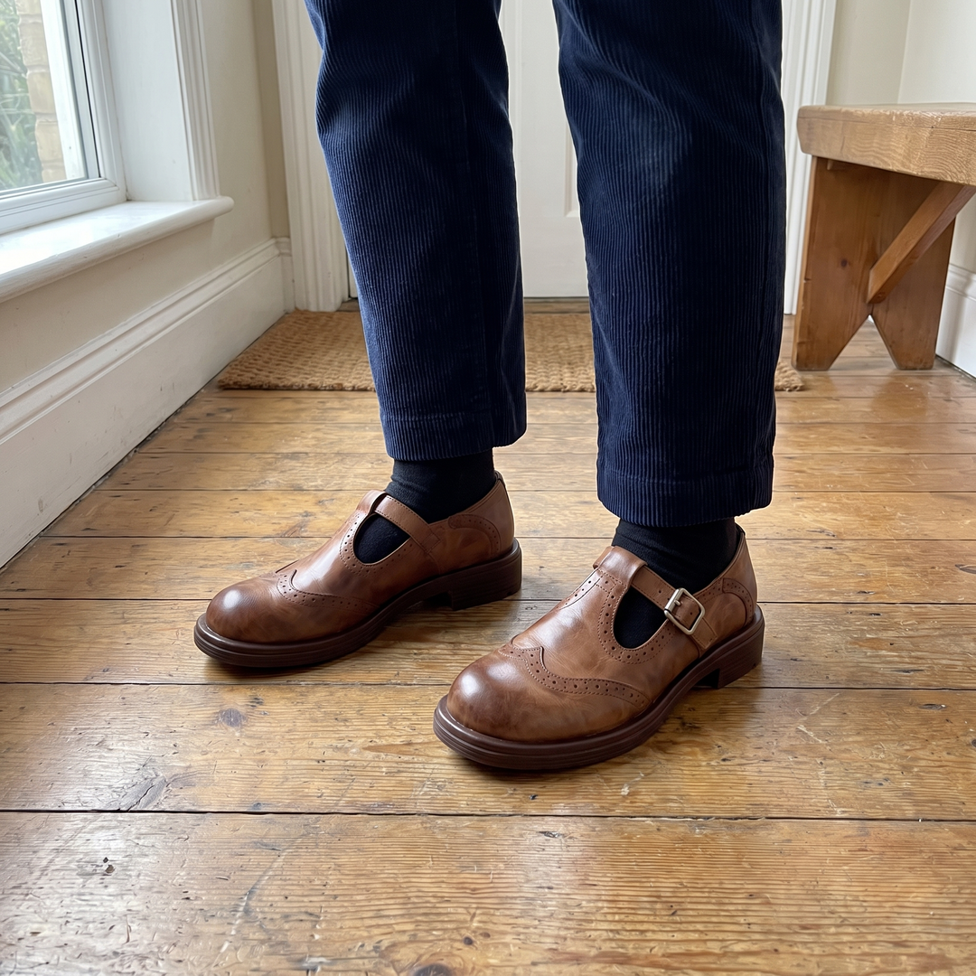 CLASSIC LEATHER BUCKLE LOAFERS
