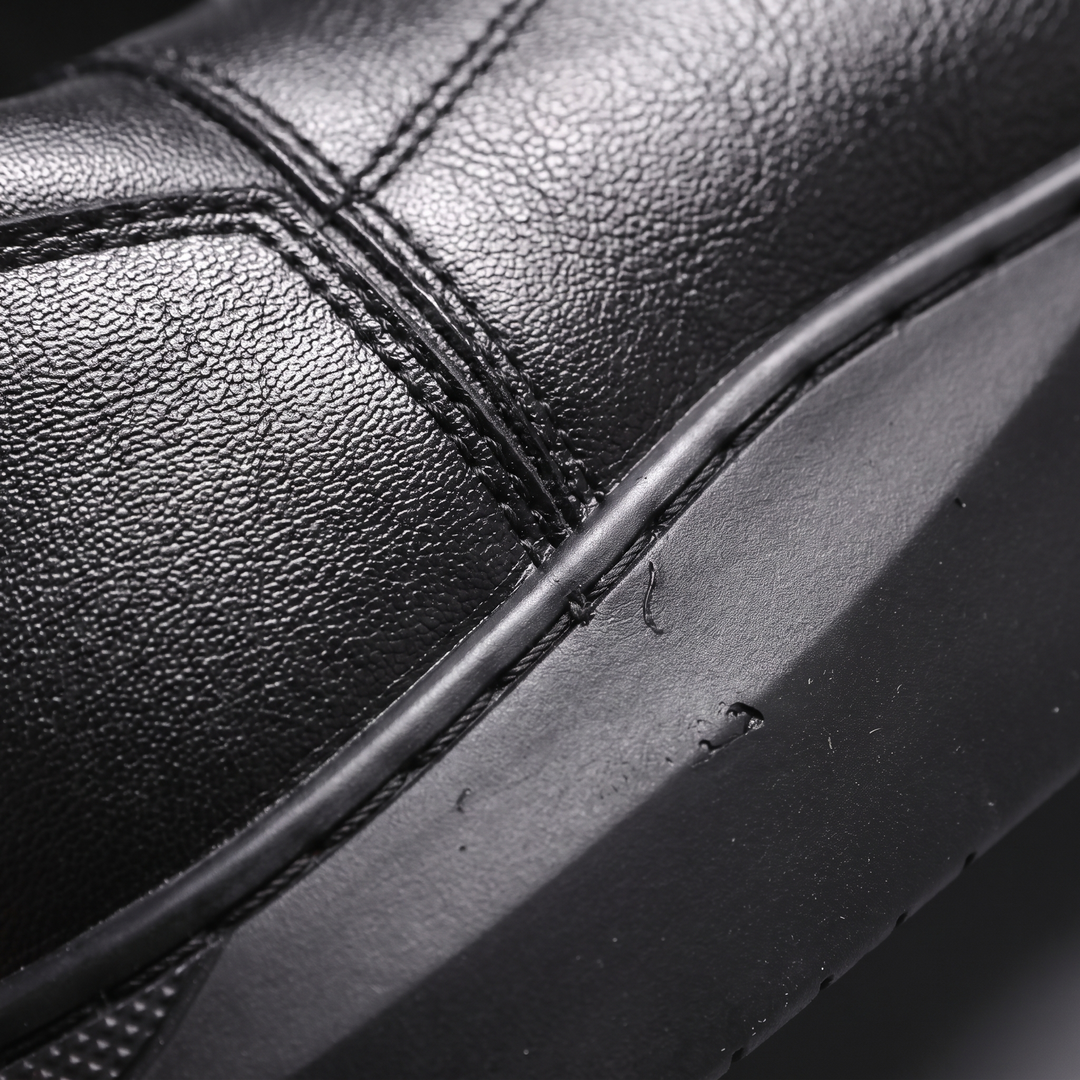CLASSIC LEATHER HIGH TOP BOOTS