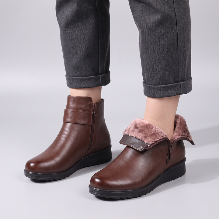 CLASSIC BUCKLE ANKLE BOOTS