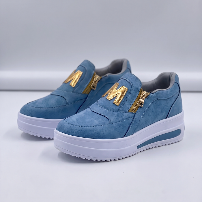 CUSHIONED SLIP ON SNEAKERS