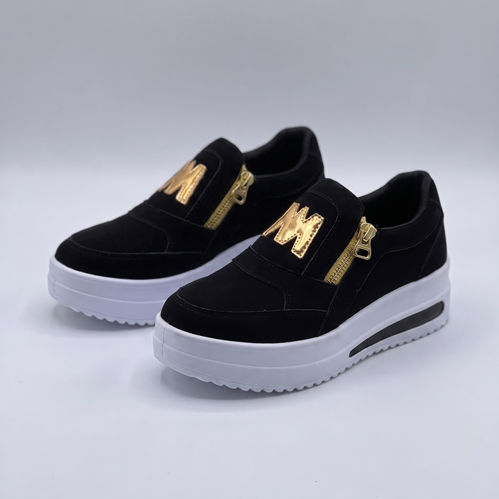 CUSHIONED SLIP ON SNEAKERS