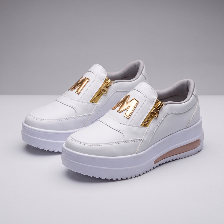 CUSHIONED SLIP ON SNEAKERS