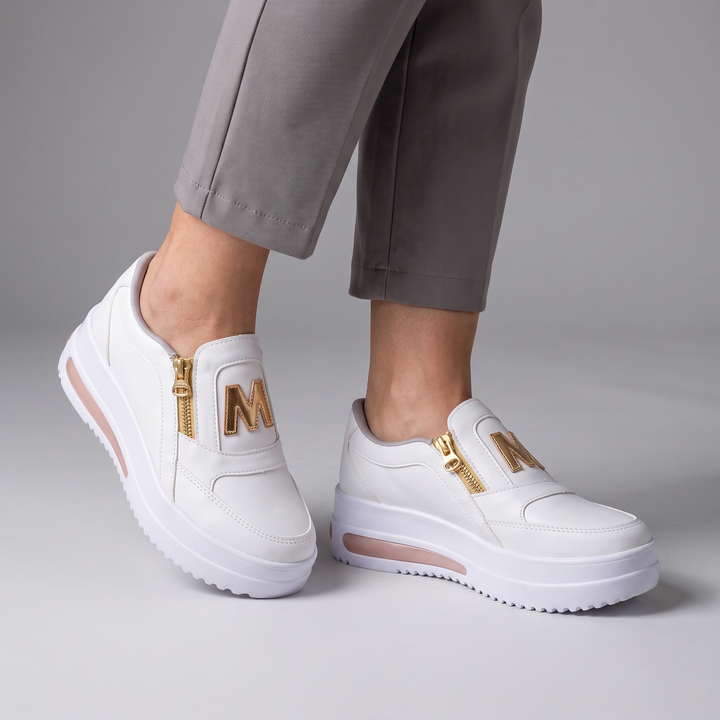 CUSHIONED SLIP ON SNEAKERS