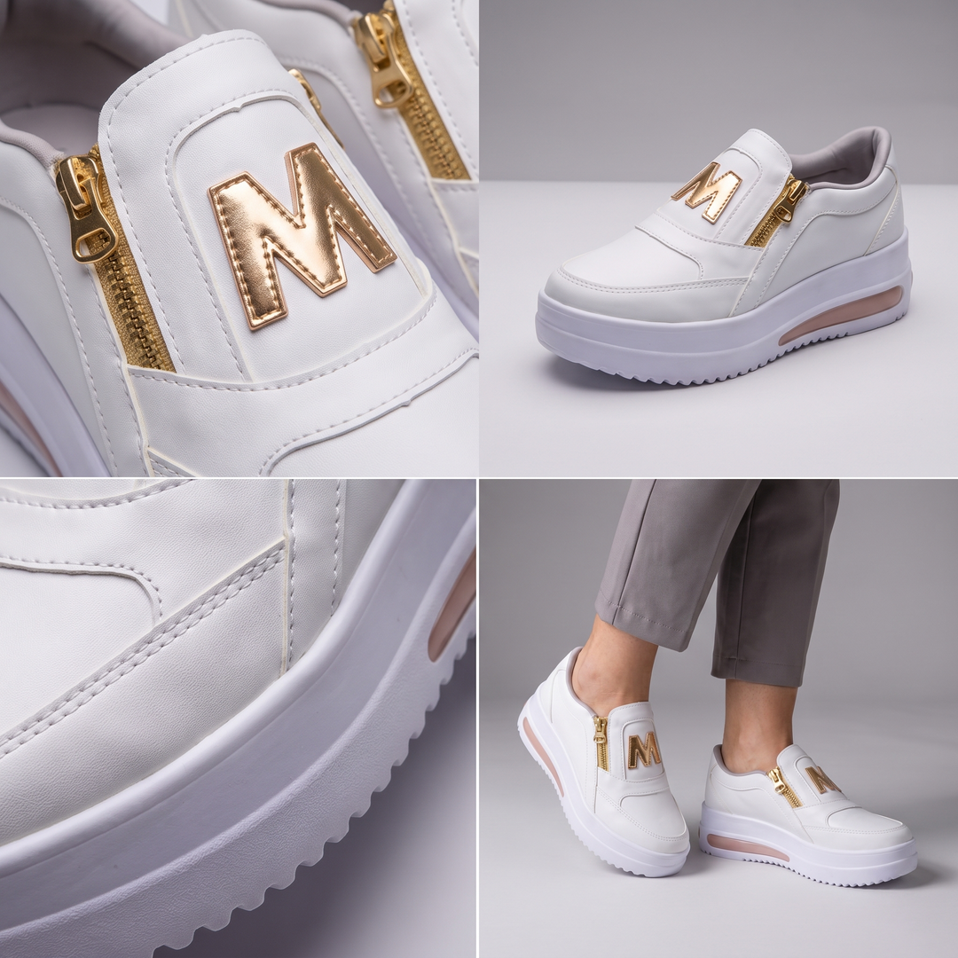 CUSHIONED SLIP ON SNEAKERS