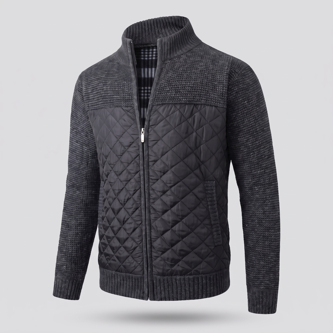 CLASSIC QUILTED KNIT JACKET