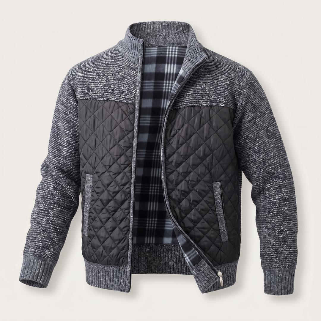 CLASSIC QUILTED KNIT JACKET