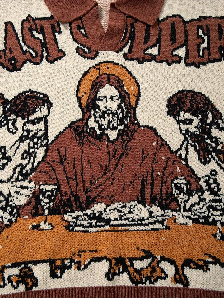 The Last Supper Knit Sweater