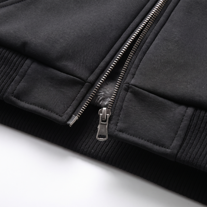 SHERPA LINED HOODED JACKET