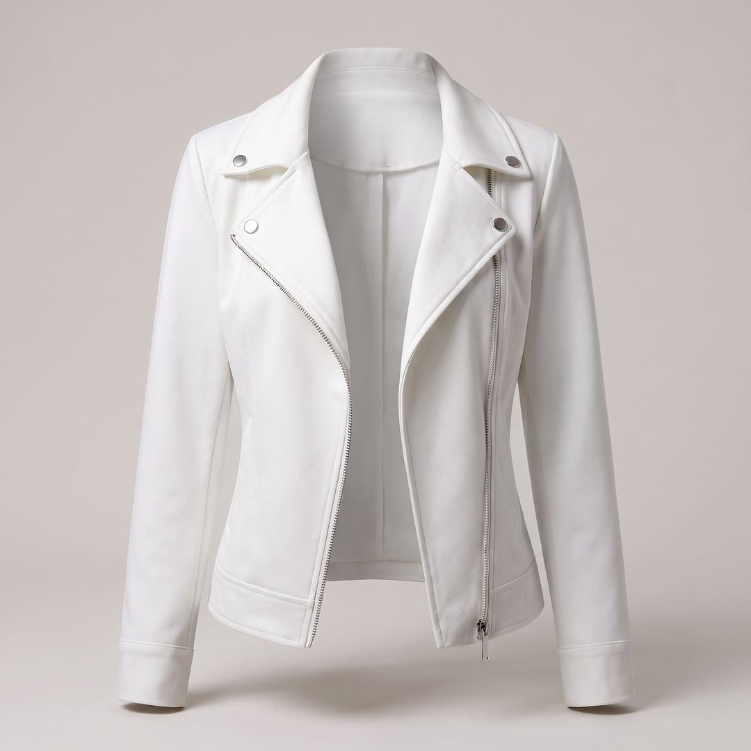 TAILORED ZIP FRONT JACKET