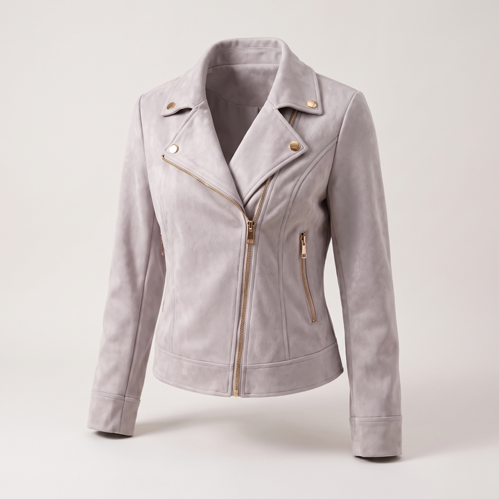 TAILORED ZIP FRONT JACKET