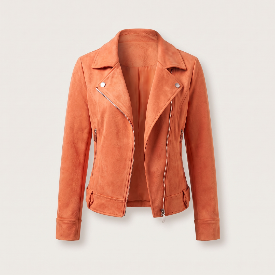 TAILORED ZIP FRONT JACKET