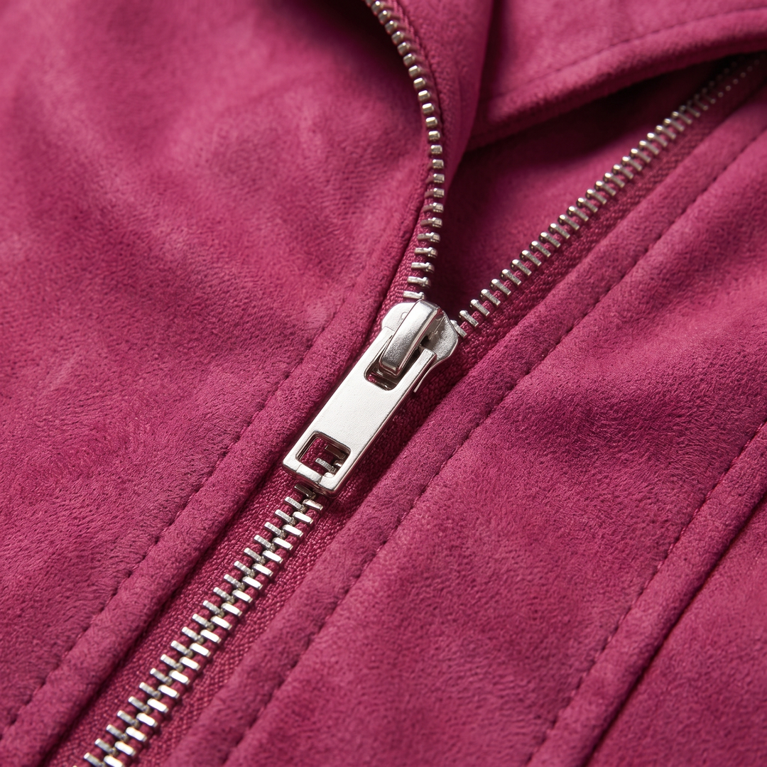 TAILORED ZIP FRONT JACKET