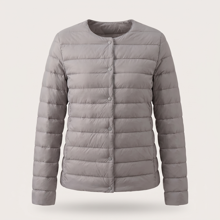 LIGHTWEIGHT QUILTED PUFFER JACKET