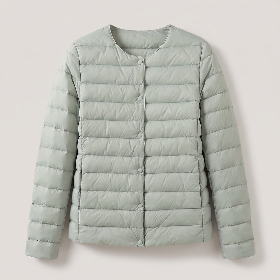 LIGHTWEIGHT QUILTED PUFFER JACKET