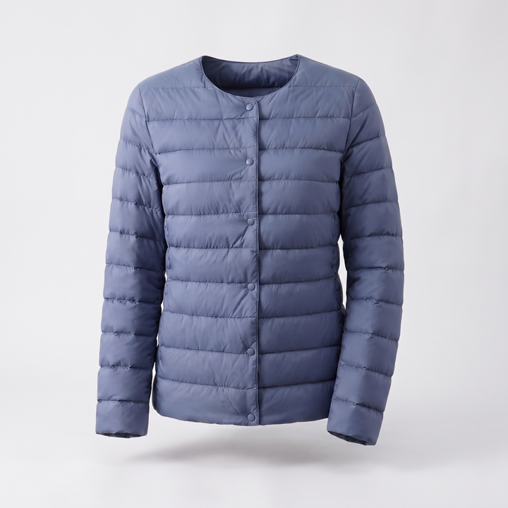 LIGHTWEIGHT QUILTED PUFFER JACKET