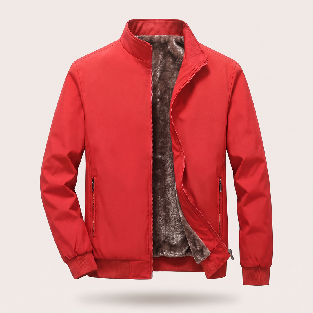 CLASSIC QUILTED BOMBER JACKET