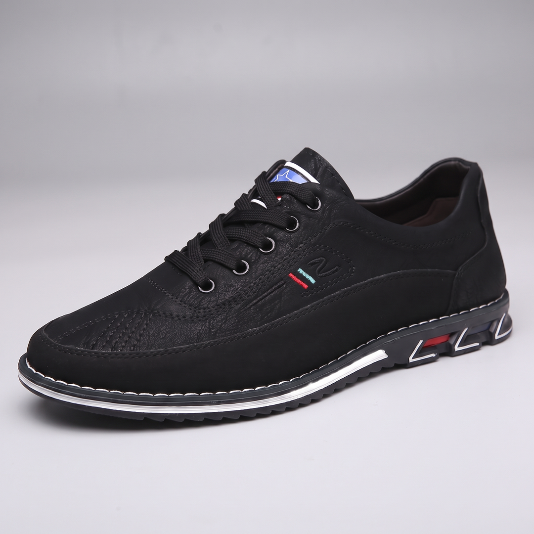 MODERN SUPPORT LEATHER SNEAKERS