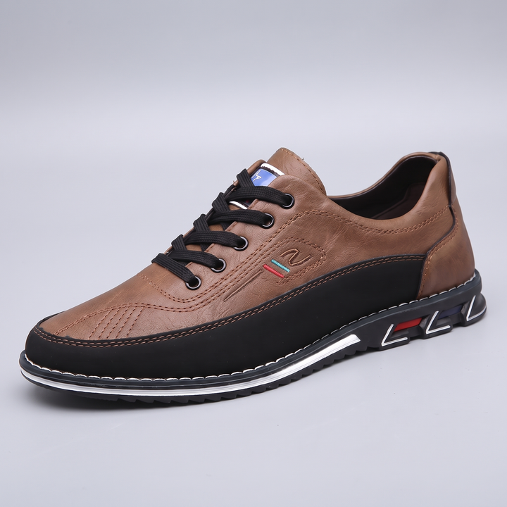 MODERN SUPPORT LEATHER SNEAKERS