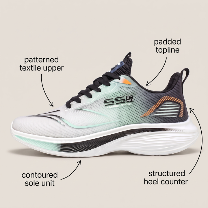 CUSHIONED PERFORMANCE SNEAKERS