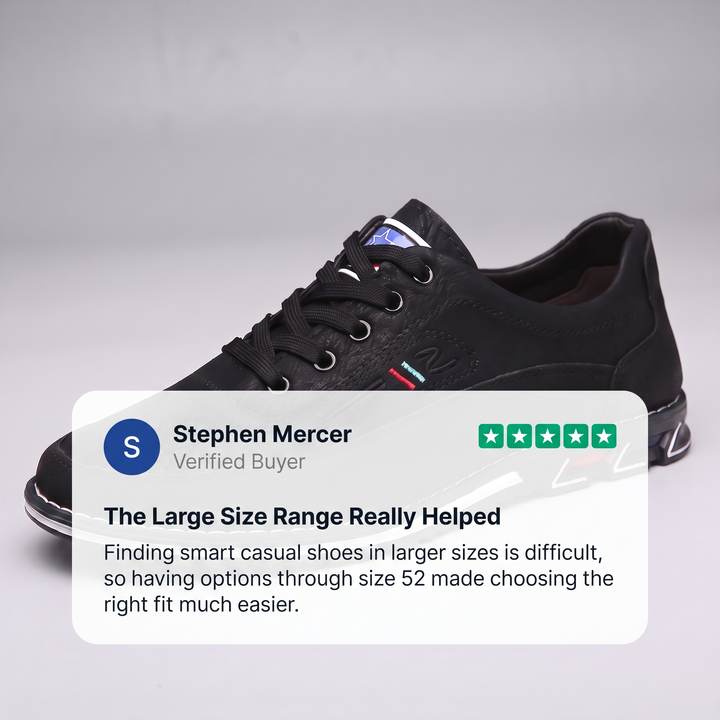 MODERN SUPPORT LEATHER SNEAKERS