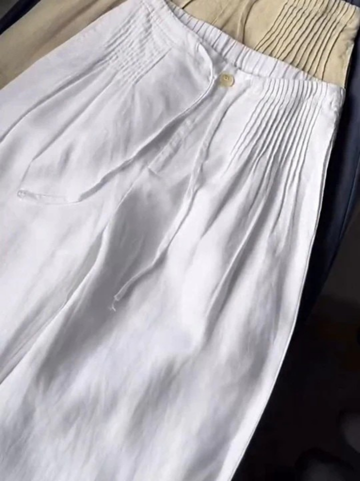 VELORIA RELAXED WIDE-LEG PANTS