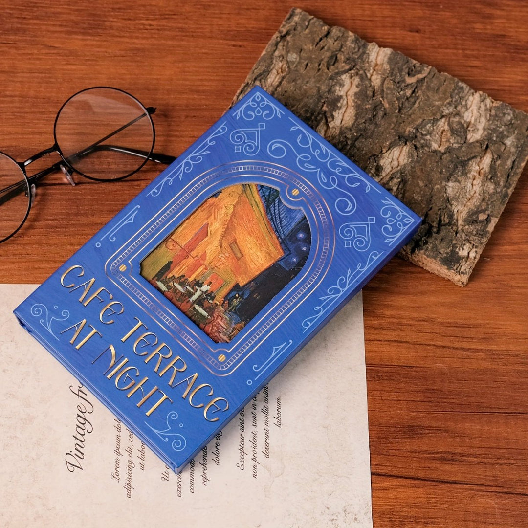 Van Gogh "Café Terrace at Night" Hardcover Journal