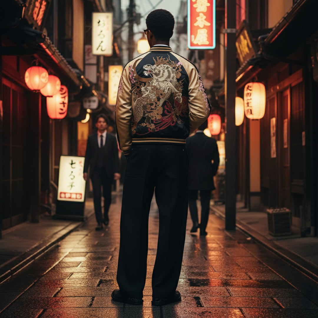 Eternal Blossoms Reversible Sukajan Jacket