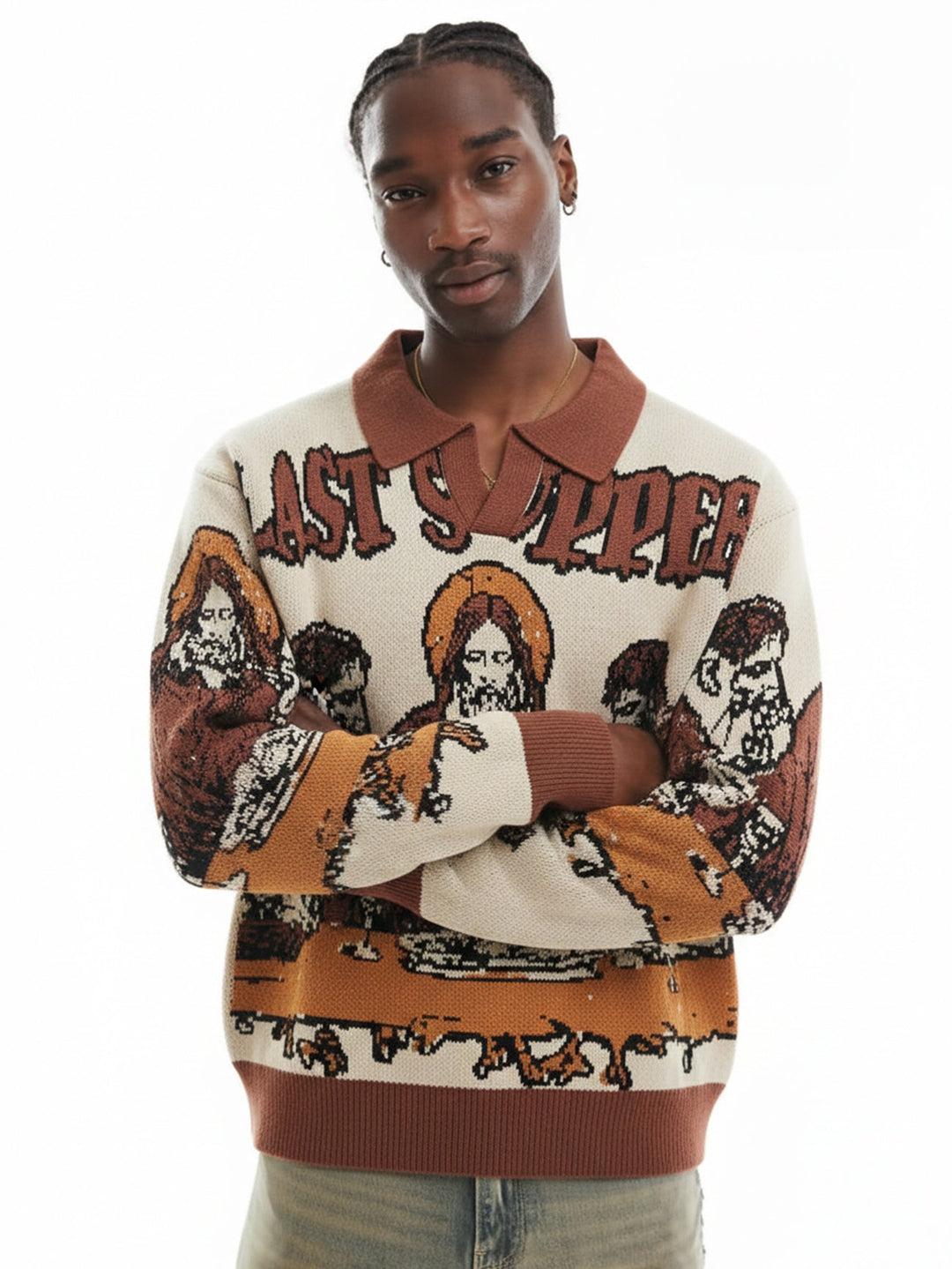 The Last Supper Knit Sweater