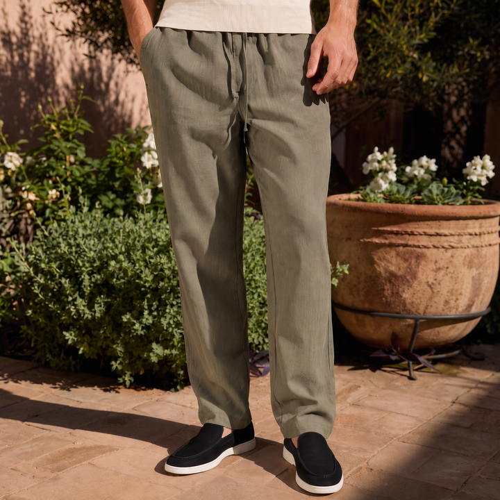 ELLINGHAM CASUAL LINEN PANTS