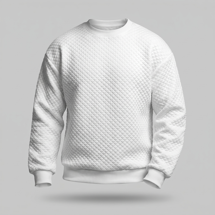 CEDRIC MODERN SQUARE-NECK SWEATER