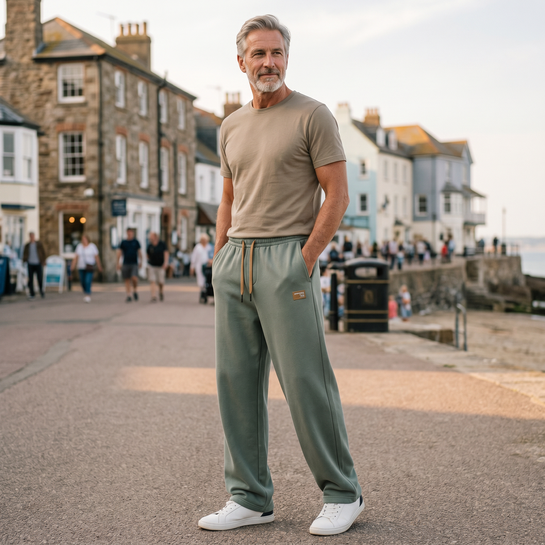 GRANTHAM RELAXED-FIT CASUAL PANTS