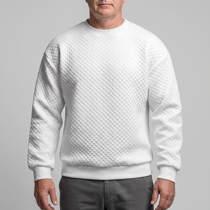 CEDRIC MODERN SQUARE-NECK SWEATER
