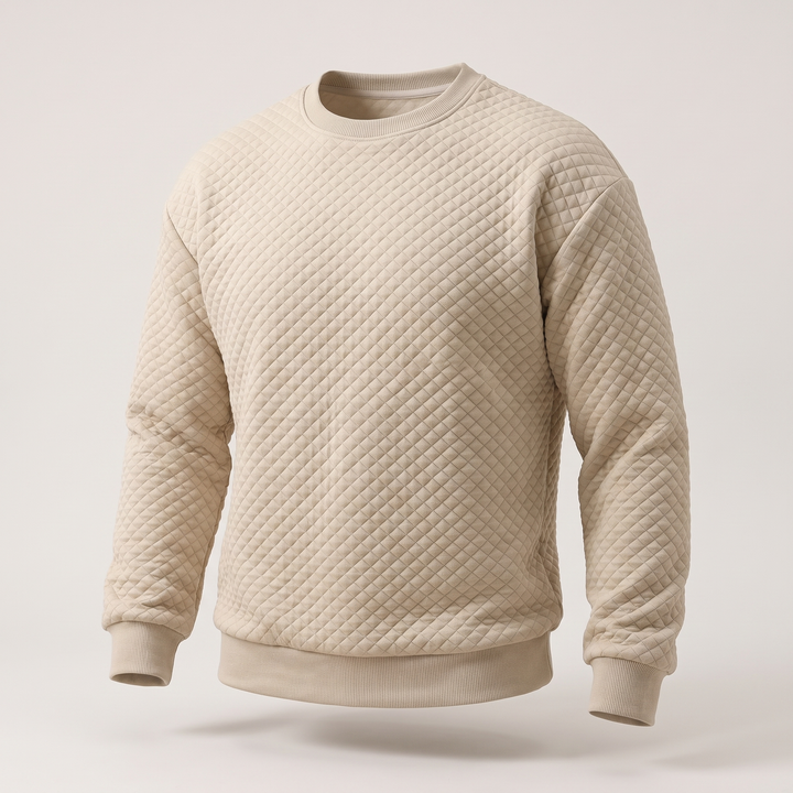 CEDRIC MODERN SQUARE-NECK SWEATER