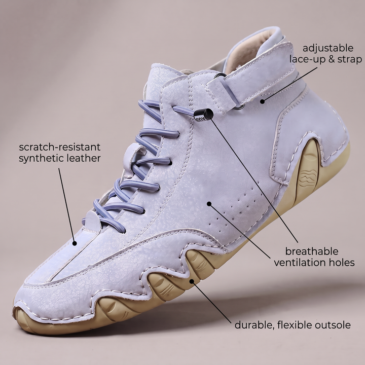 ROWAN BAREFOOT LACE-UP SNEAKERS