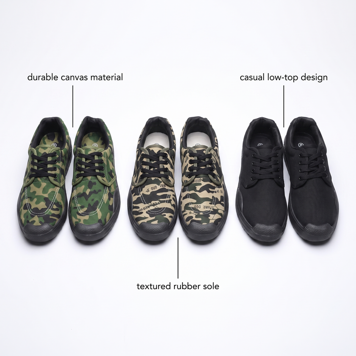 BLACKTHORN CAMO SNEAKERS