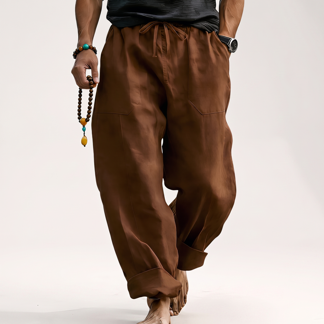 COTSBOURNE RELAXED LINEN PANTS