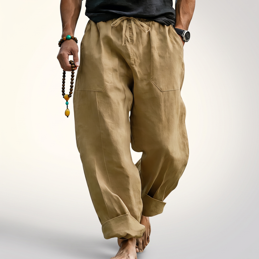 COTSBOURNE RELAXED LINEN PANTS